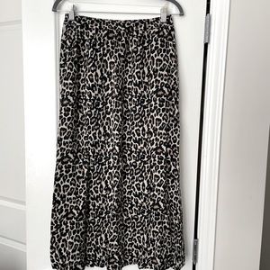 Dry Goods cheetah print sun skirt
